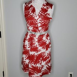 Alice + Olivia Silk Print Dress
